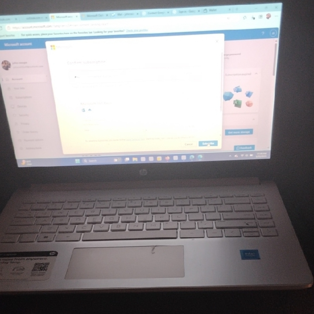 HP Silver Laptop with Modern Design and Enhanced Usability